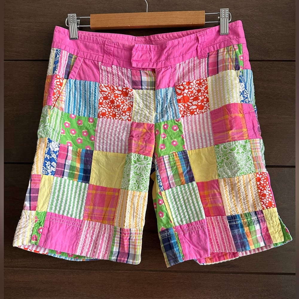 Lilly Pulitzer Palm Beach Fit Patchwork Bermuda Shorts 2